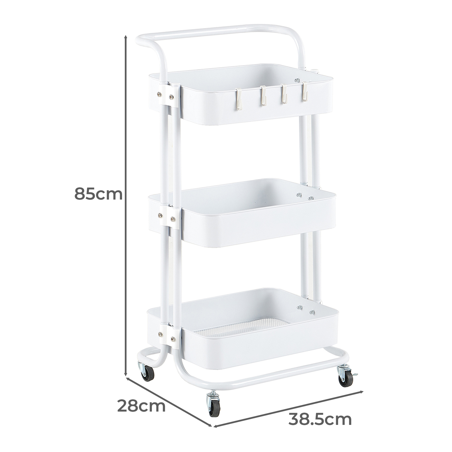 Montana 3 Tier Storage Trolley