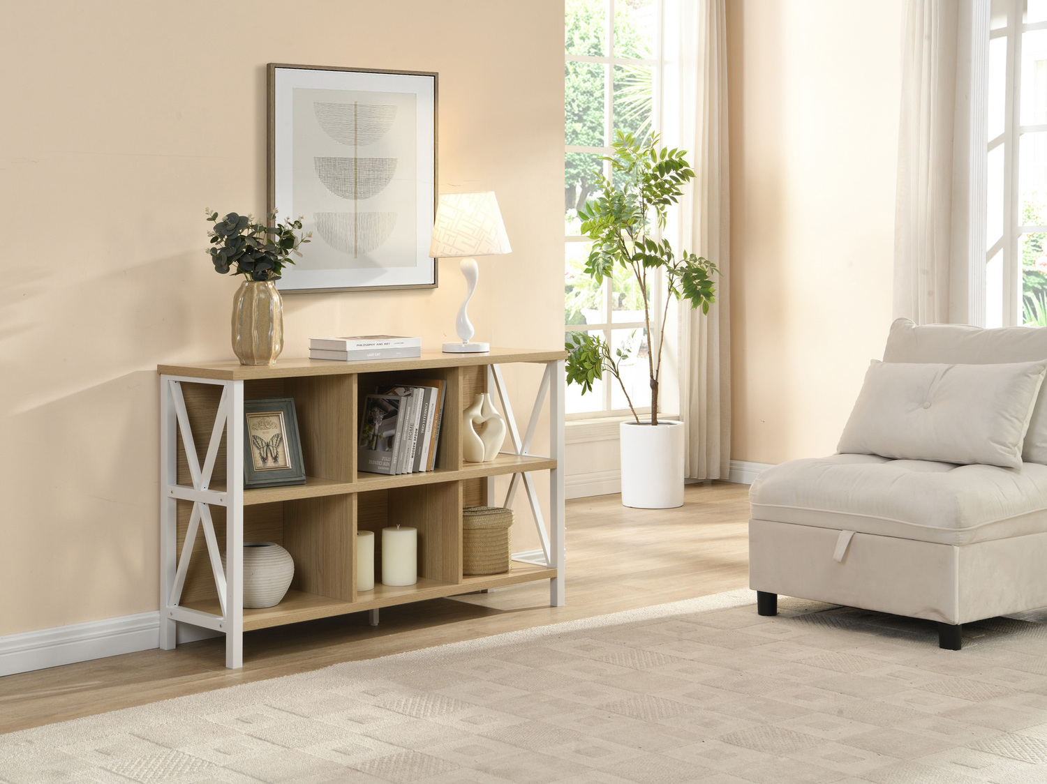 Durham-6-Cube-Shelving-Unit