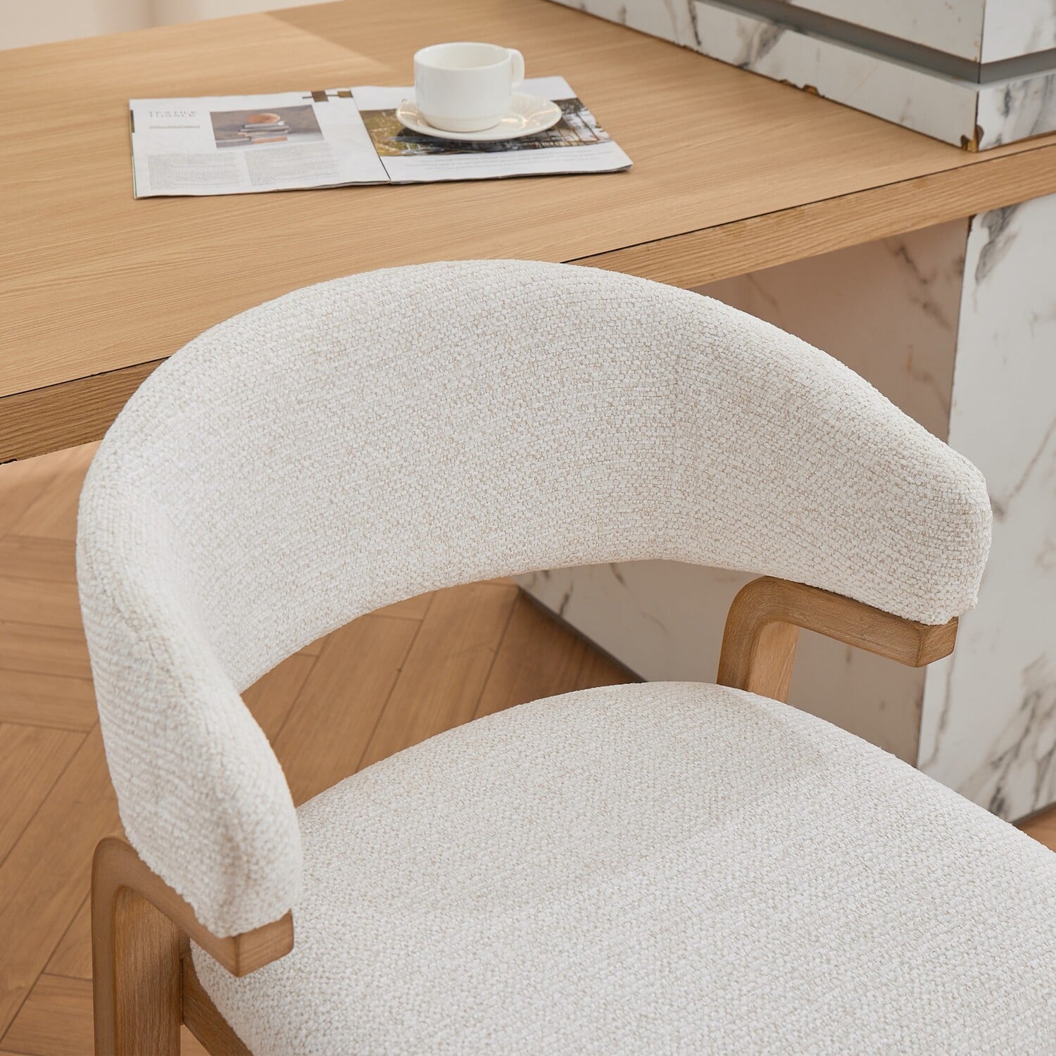 67cm Jade Chenille Bar Stools