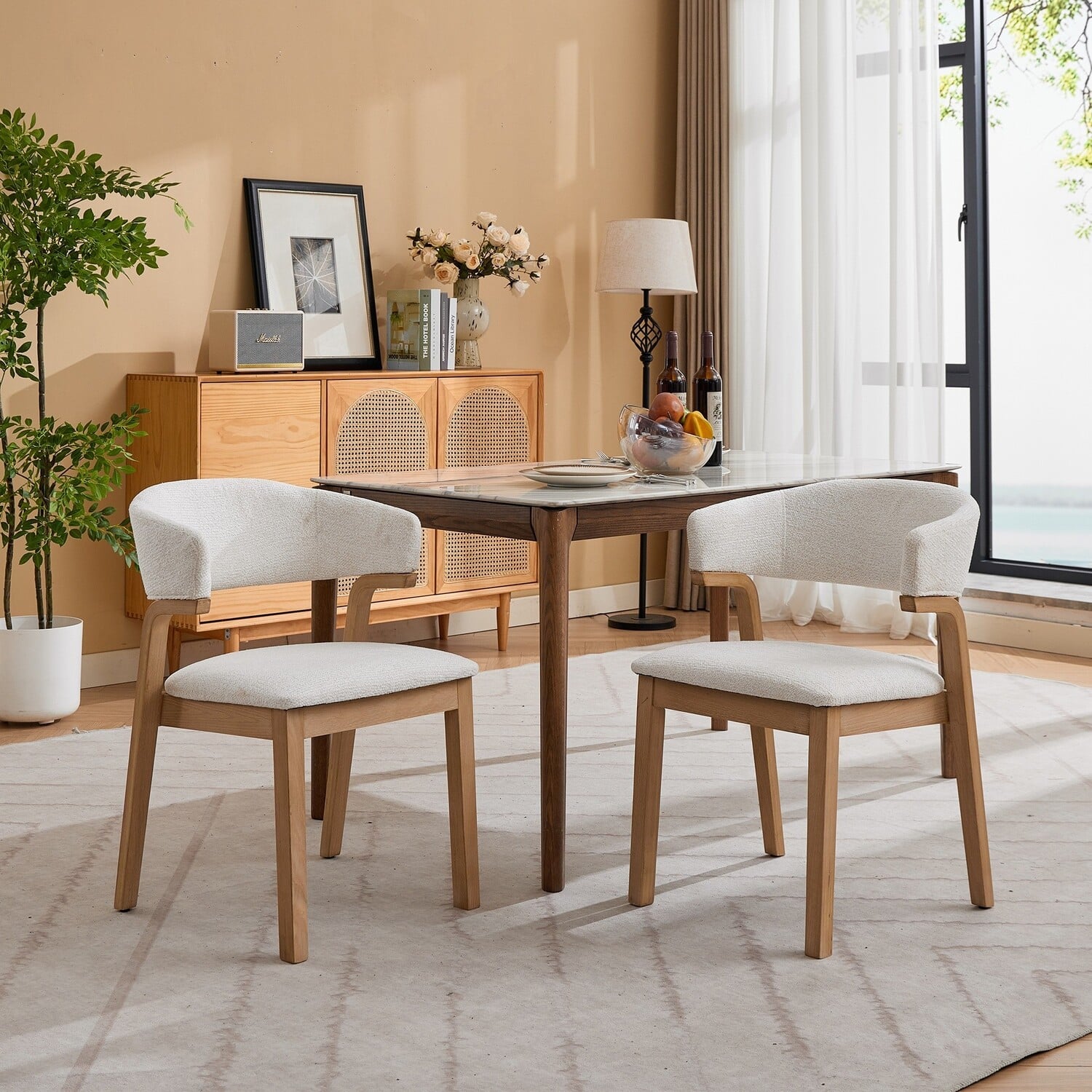 Jade Chenille Dining Chairs