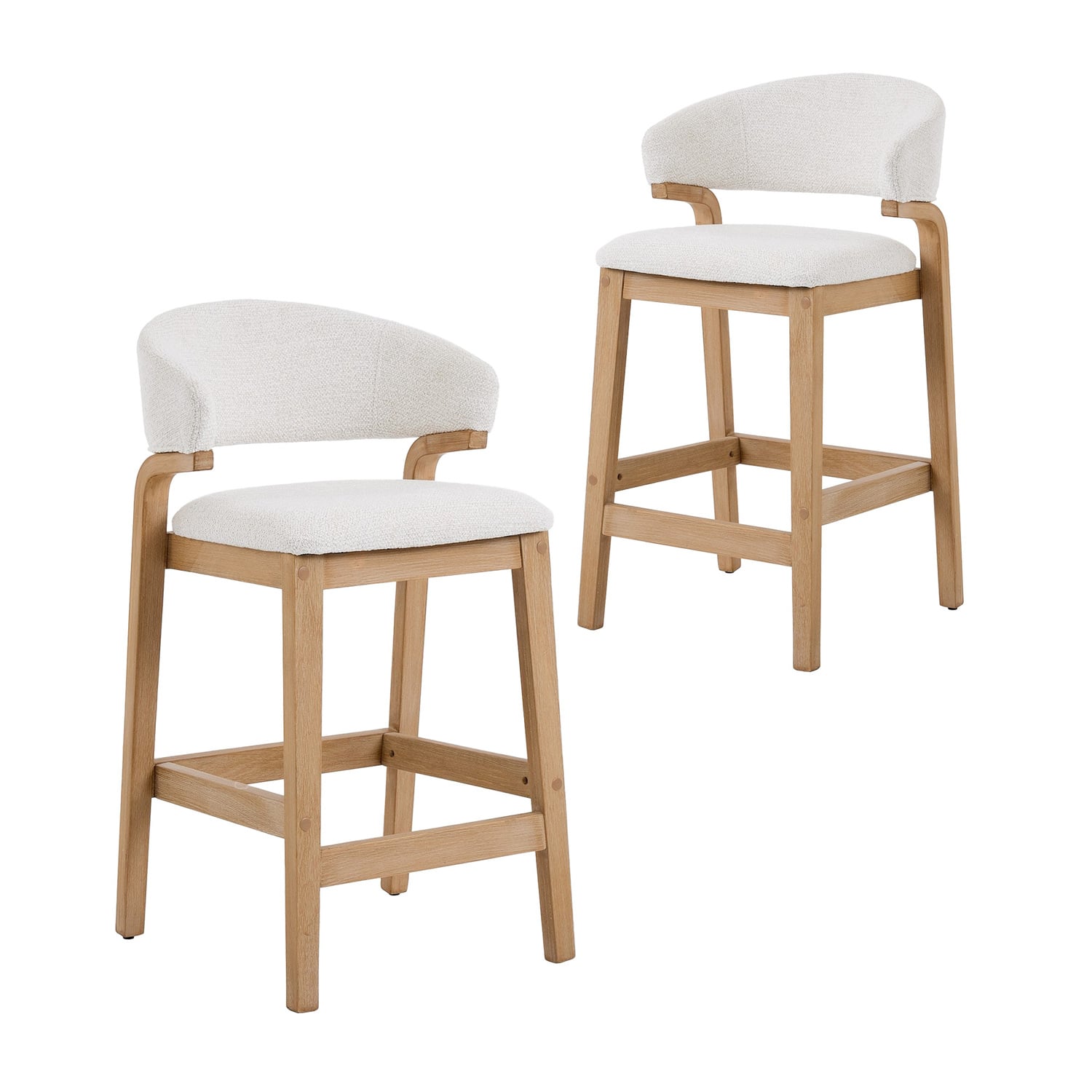 67cm Jade Chenille Bar Stools