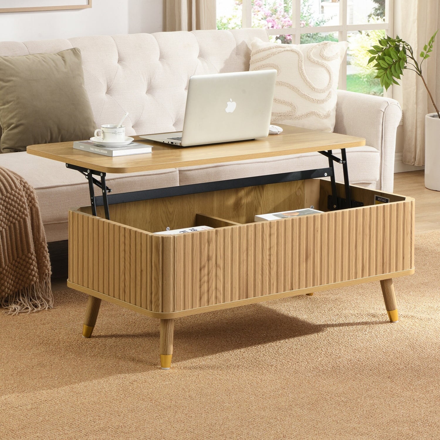 Devon  Rectangular Lift-Top Coffee Table