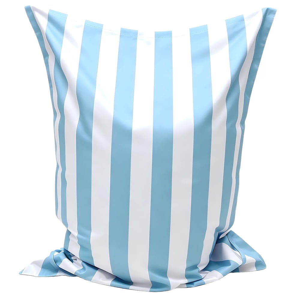 Striped Outdoor Bean Bag Cover