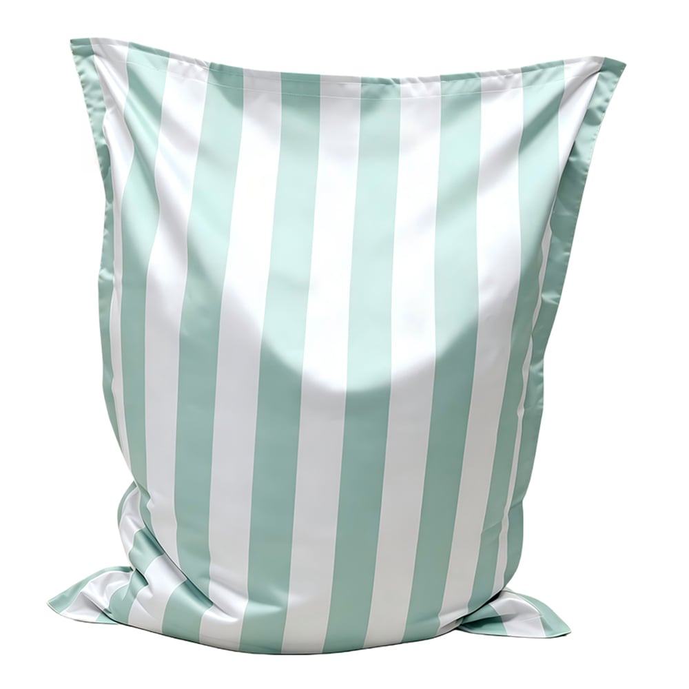 Striped Outdoor Bean Bag Cover