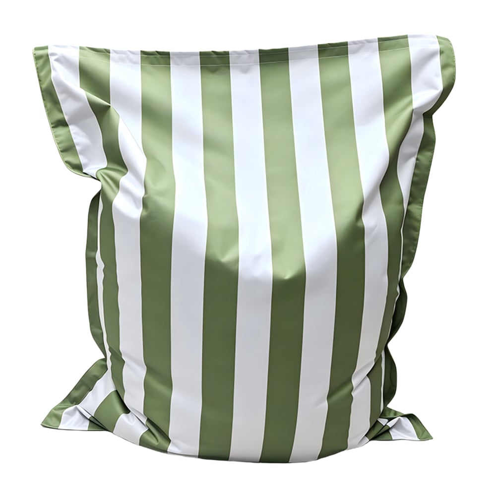 Striped Outdoor Bean Bag Cover