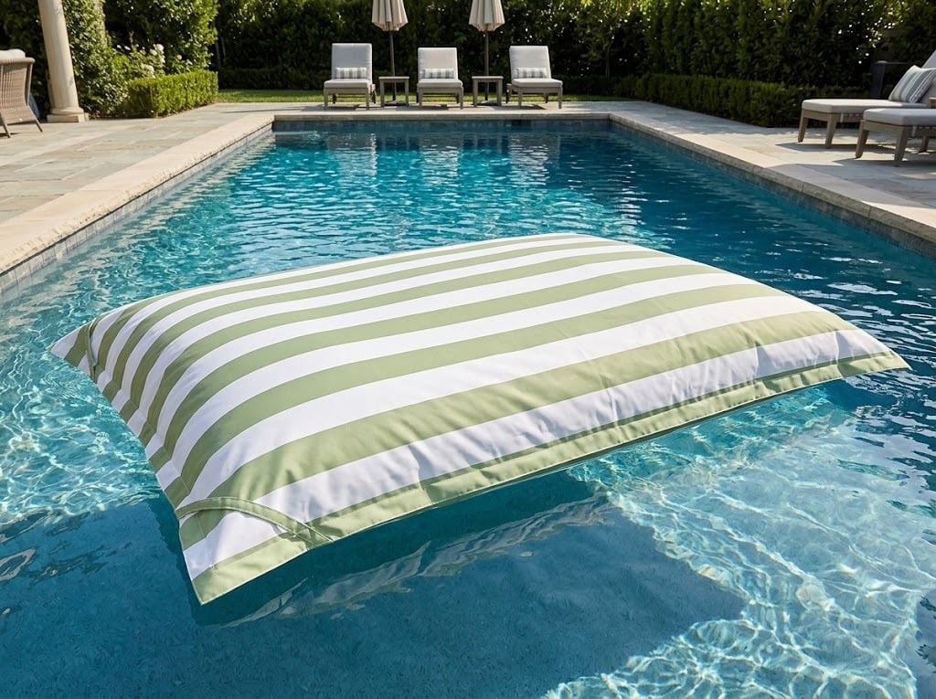 Striped Outdoor Bean Bag Cover
