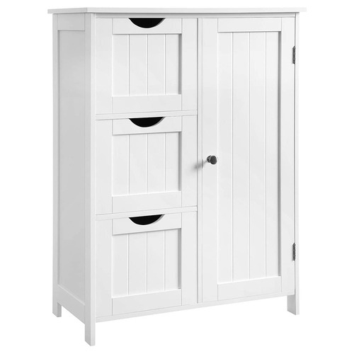 NorfolkHome White Maryam Bathroom Cabinet | Temple & Webster