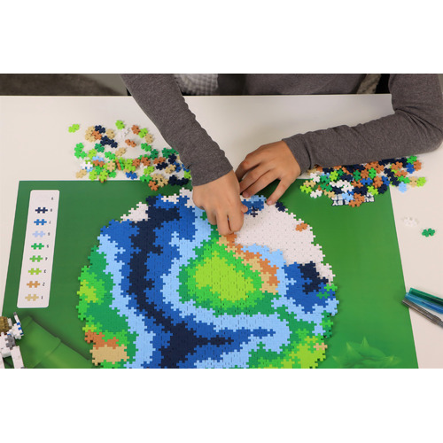 Plus-Plus Puzzle by Number - 800 Piece - Earth