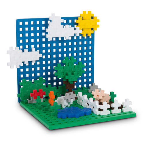 Plus-Plus 1200 Piece Basic Learn to Build Blocks Set