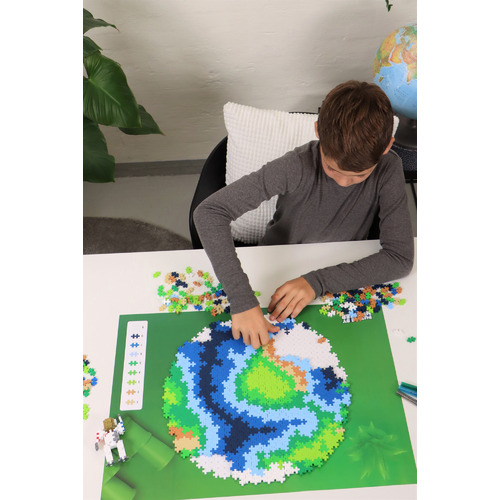 Plus-Plus Puzzle by Number - 800 Piece - Earth