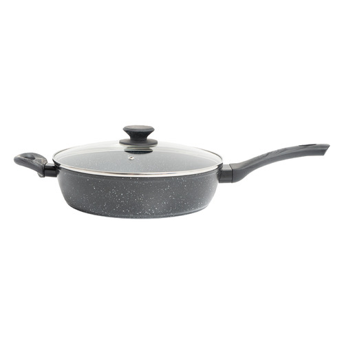 28cm Aluminium  Deep Frying Pan with Lid