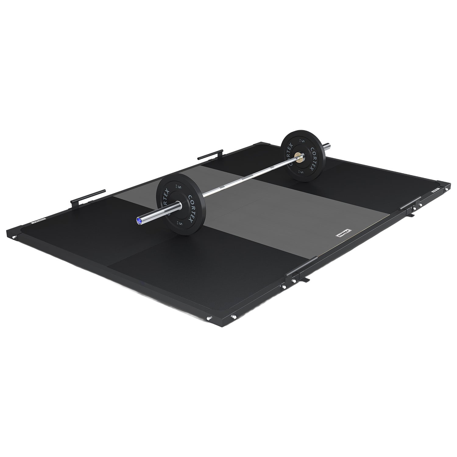 Whitfelf Weightlifting Platform Mat with Frame