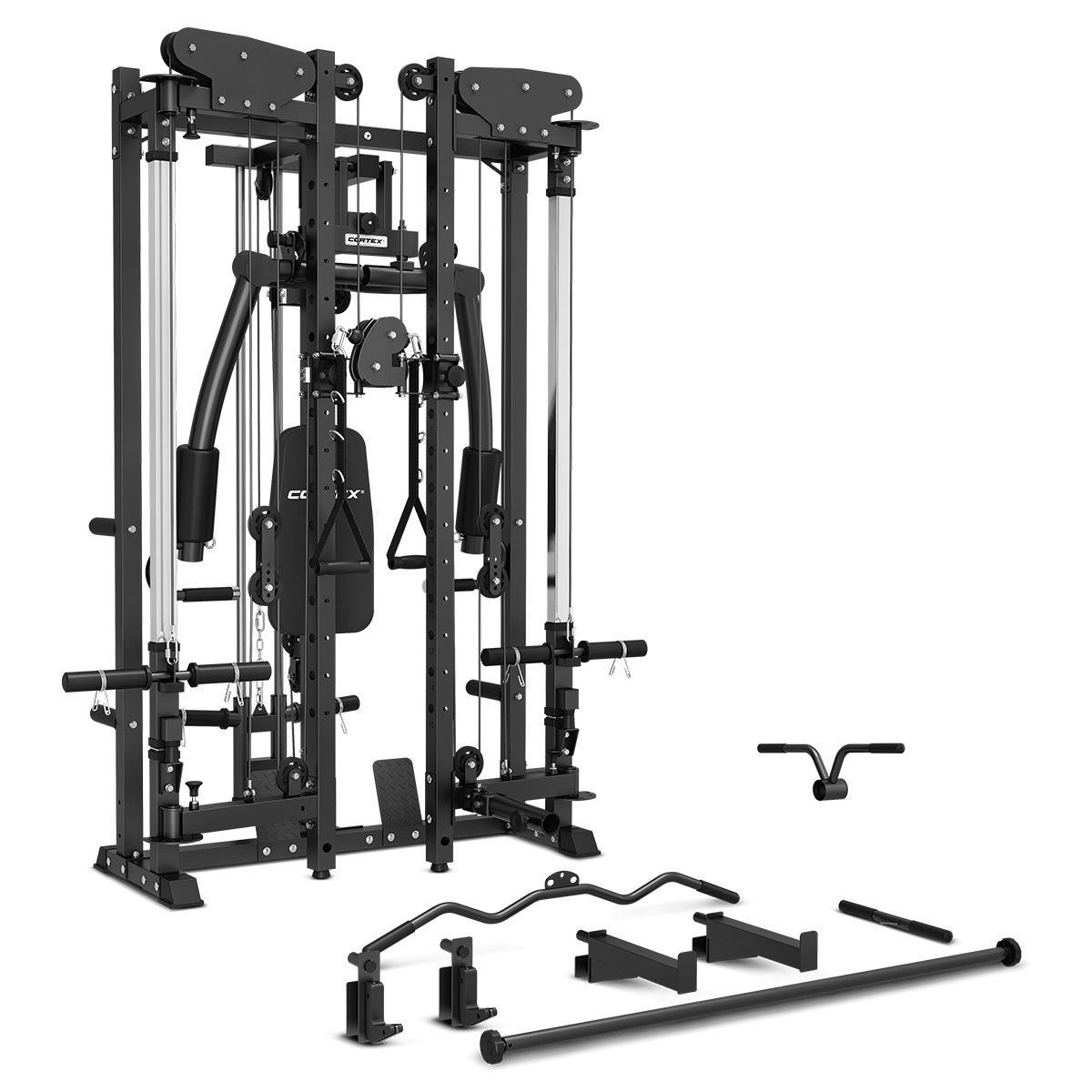 Harstein PR-5 Folding Functional Trainer & Power Rack Set