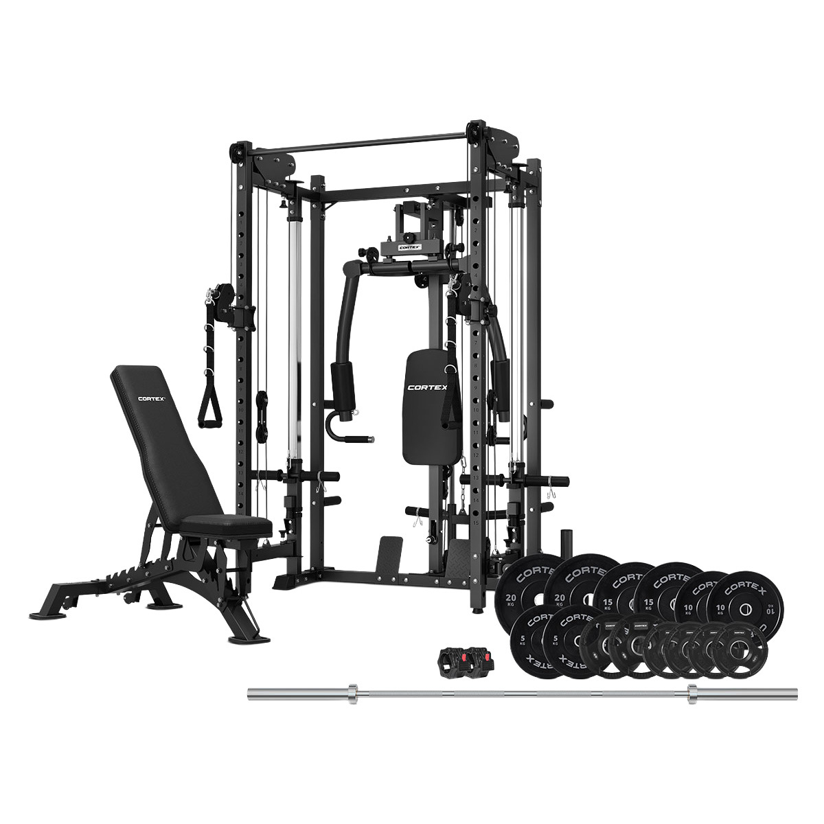 Harstein PR5 Folding Functional Trainer and Power Rack