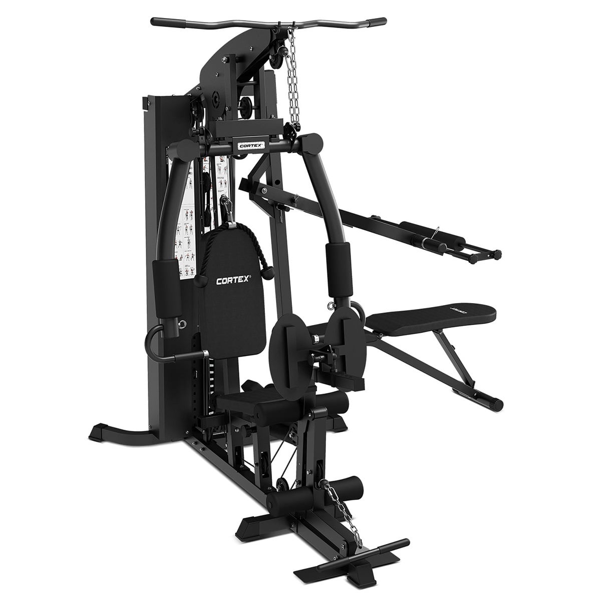 Harstein SS4 Functional Home Gym with Chest and Squat Station