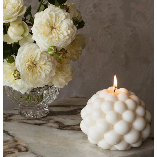 14cm Bubble Ball Soy-Blend Candle