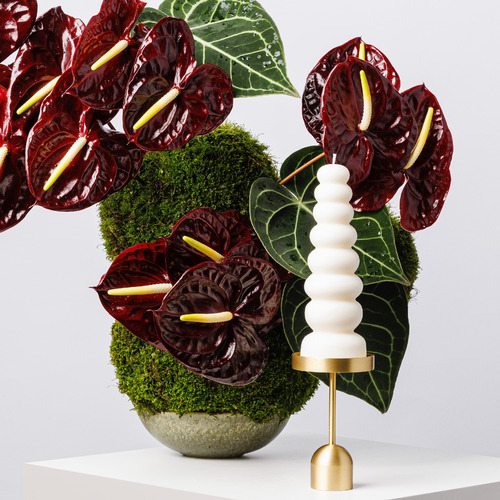 15cm Graduated Ball Pillar Soy-Blend Candle