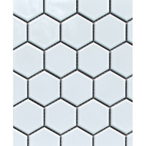 Lucas 281 x 325mm Hexagon Mosaic Tile Temple & ster