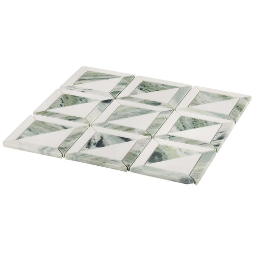 Naima Green Stone Marble Mosaic Tile