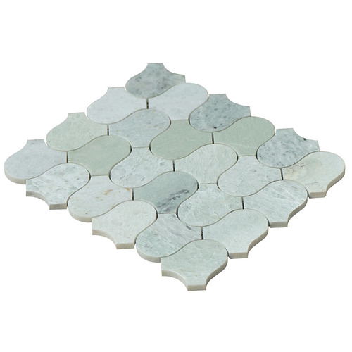 Toru Sage Green Marble Mosaic Tile