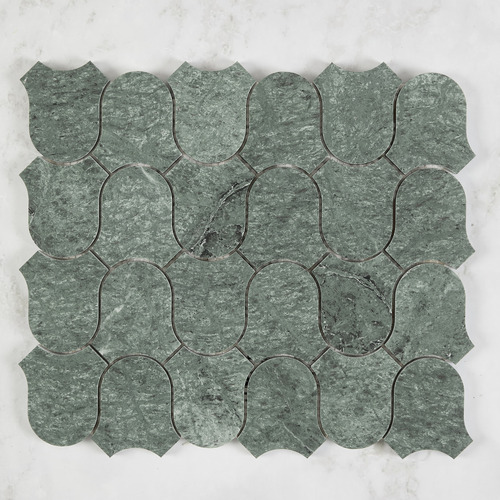 Toru Green Marble Mosaic Tile