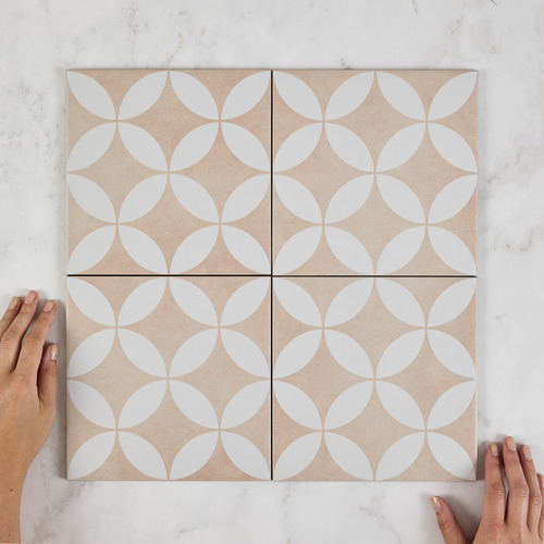 Kingscliff 200 x 200mm Decorative Porcelain Tile