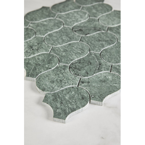 Toru Green Marble Mosaic Tile