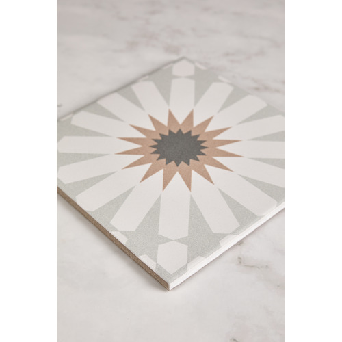 Camille 200 x 200mm Matt Porcelain Tile