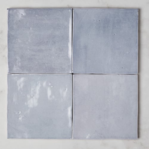 Havenford Gloss Ocean Square Ceramic Tile