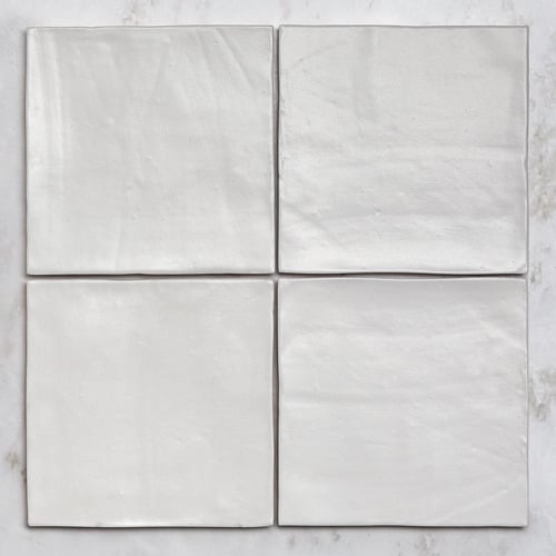 Havenford Matt Clay Chalk Square Ceramic Tile