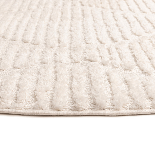 Cream-Jovara-Diamond-Round-Rug