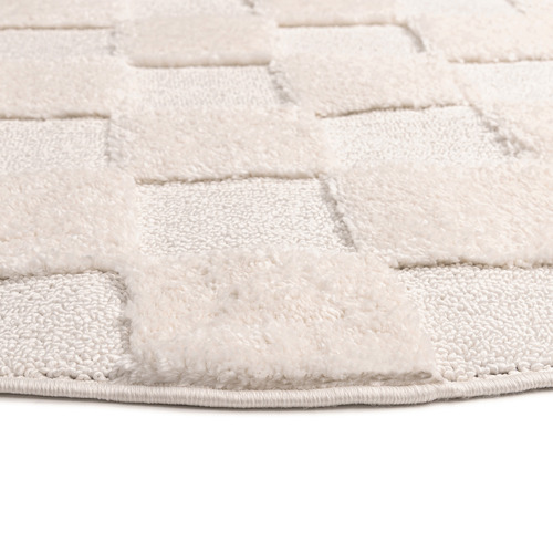 Cream-Jovara-Checkered-Round-Rug