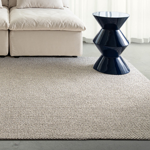 Dark-Grey-Sylora-Wool-Blend-Power-Loomed-Rug