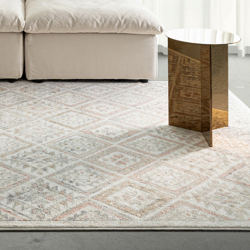 Beige-Vespera-Sorell-Power-Loomed-Rug