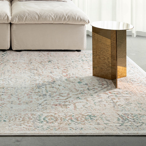 Beige-Vespera-Everdale-Power-Loomed-Rug