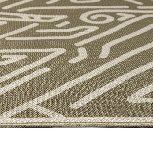 DaisieRugStudio Green Erinome Machine Washable Indoor/Outdoor Rug ...