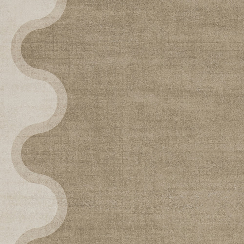 Beige Pierre Machine Washable Rug