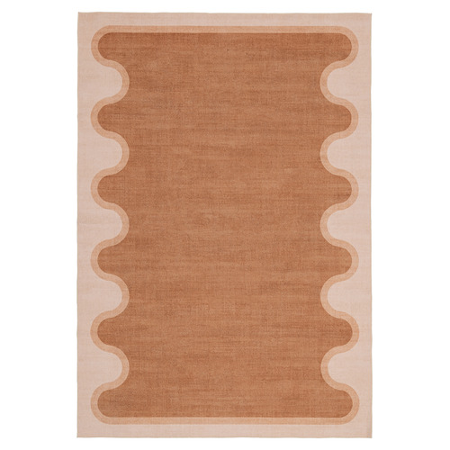 Terracotta Pierre Machine Washable Rug