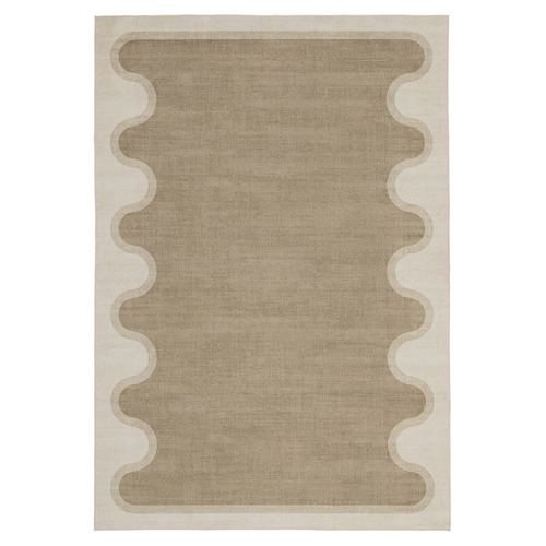 Beige Pierre Machine Washable Rug