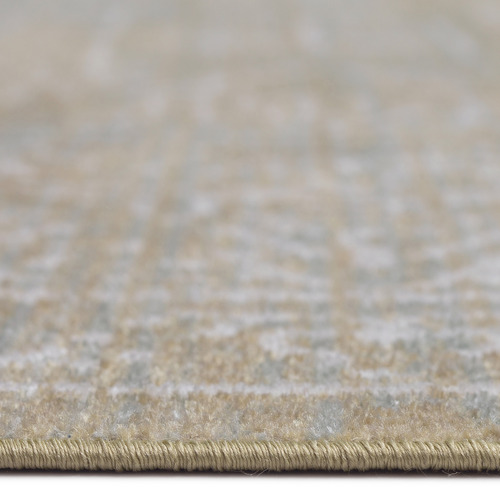 Grey Corvallis Traditional Machine Washable Rug
