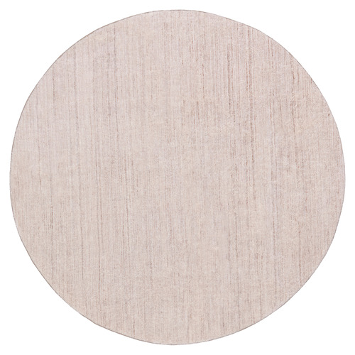Beige Durham Machine Washable Round Rug