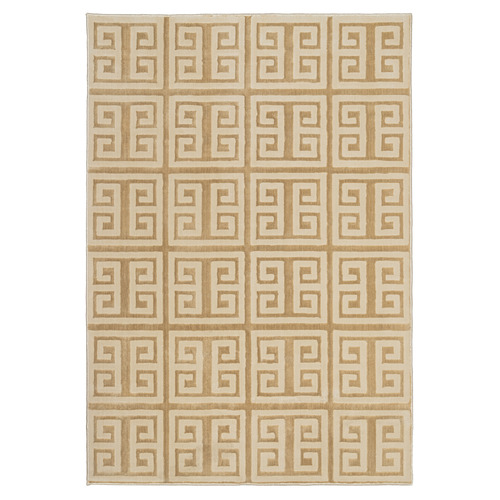 Beige Hayward Machine Washable Rug