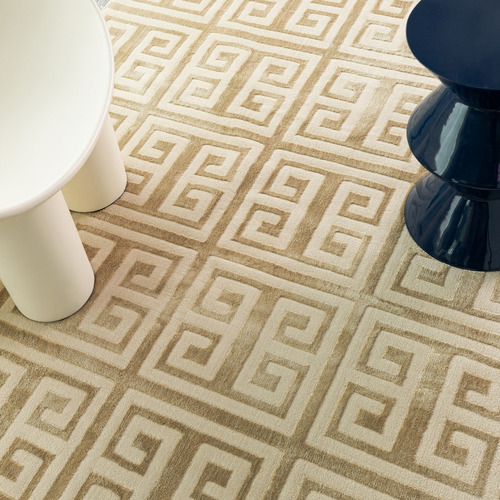 Beige Hayward Machine Washable Rug