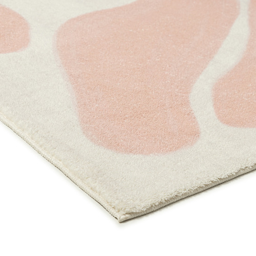 Pink Morris Machine Washable Rug