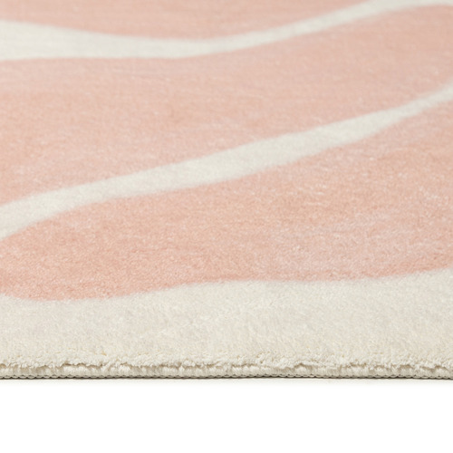 Pink Morris Machine Washable Rug