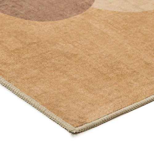 Brown Getty Machine Washable Rug