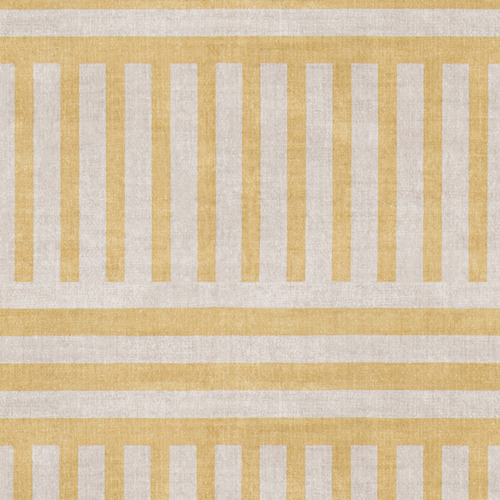 Yellow Madison Machine Washable Rug