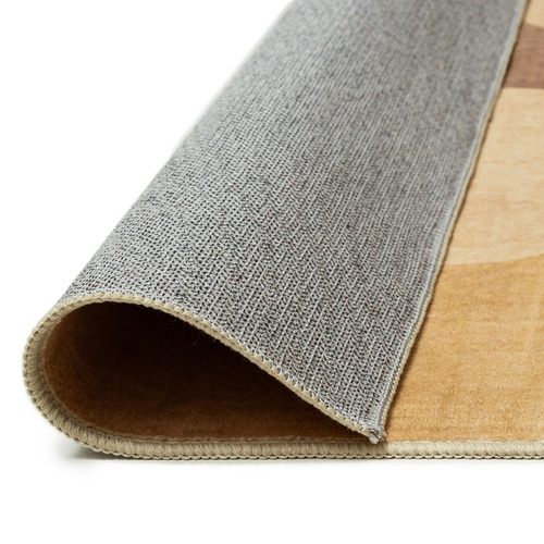 Brown Getty Machine Washable Rug
