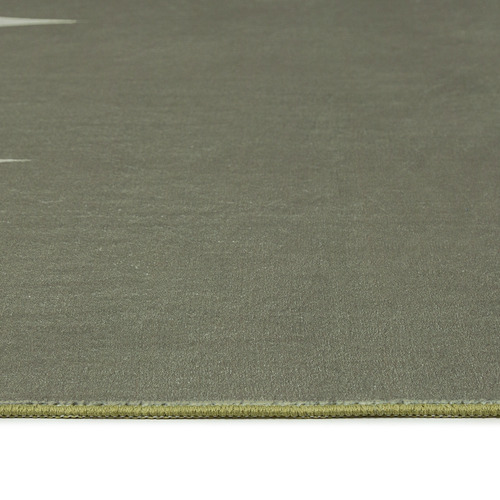Green Norris Machine Washable Rug