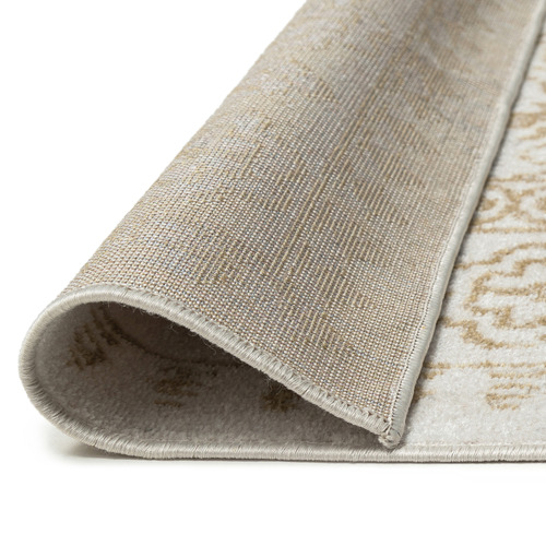 Cream Oberyn Traditional Machine Washable Rug
